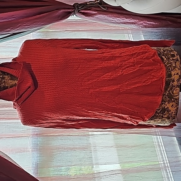 New Without Tags Free People Waffle-Knit Texture Turtleneck Small - Picture 1 of 4